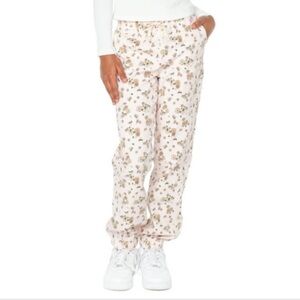 Floral Print Jogger Pants